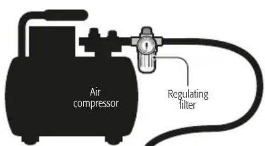 Air compressor Regulating filter
