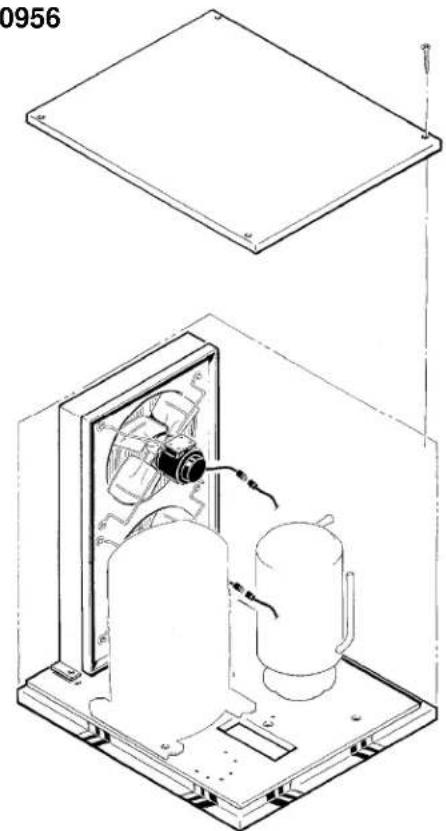 Ice-O-Matic MFI0800A - Clean the air cooled condenser: - 1