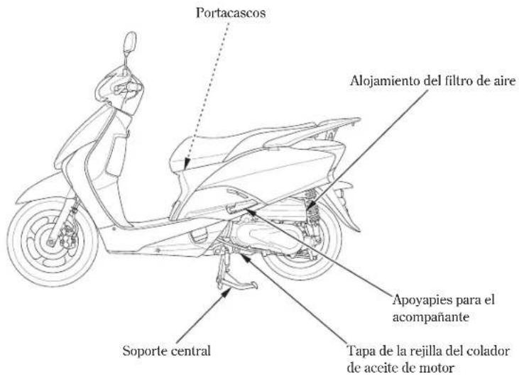 Honda Lead NHX110WH (2007) - Modificaciones - 14