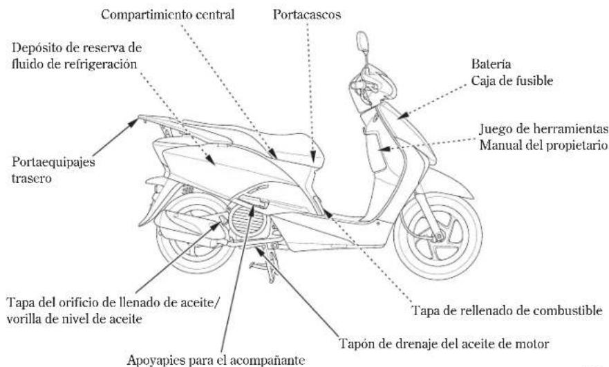 Honda Lead NHX110WH (2007) - Modificaciones - 10