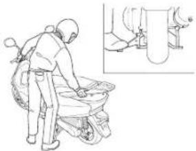 Honda Lead NHX110WH (2007) - ESTACIONAMIENTO - 1