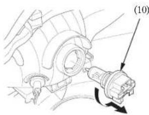 Honda Lead NHX110WH (2007) - Bombilla del faro - 9