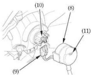 Honda Lead NHX110WH (2007) - Bombilla del faro - 8