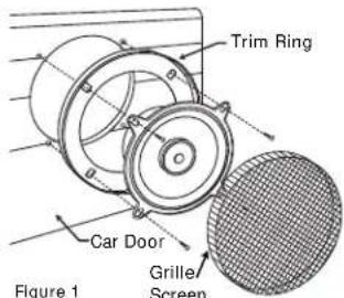 Trim Ring Car Door Grille/Screen Figure 1