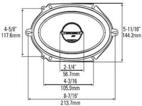 4-5/8" 117.6mm 2-1/4" 56.7mm 4-3/16 105.9mm 8-7/16" 213.7mm 5-11/16" 144.2mm