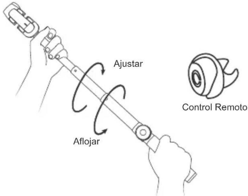 Ajustar Aflojar Control Remoto