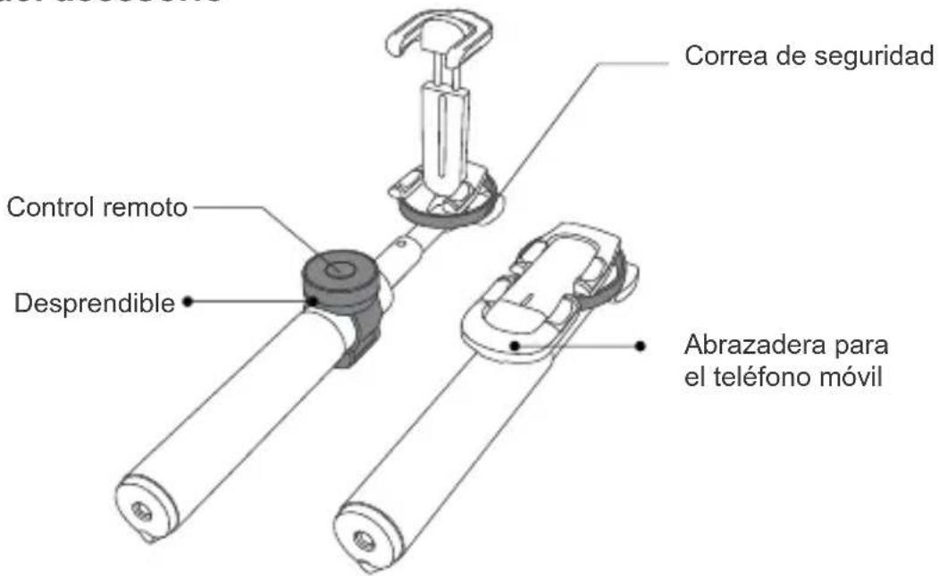 Control remoto Desprendible Correa de seguridad Abrazadera para el teléfono móvil
