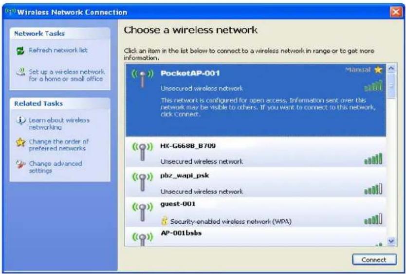 Connection N&C WRP300 - Configuración de la conexión inalámbrica - 2