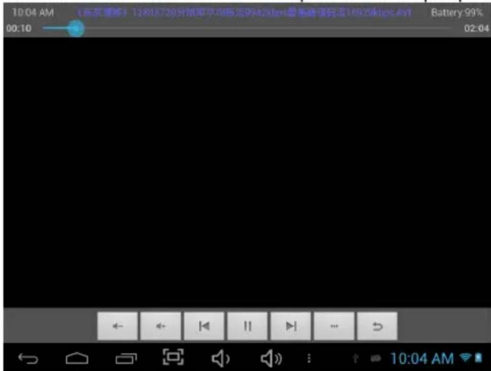 Sunstech TAB10QC - Video Playback - 1
