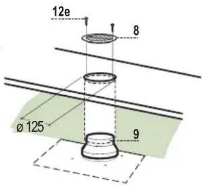 MEPAMSA Campana Solaris ángulo - 100x100 - SALIDA DEL AIRE VERSIÓN FILTRANTE - 1
