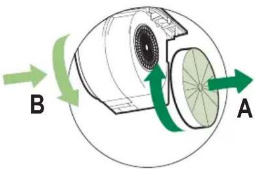 MEPAMSA Campana Solaris ángulo - 100x100 - SUBSTITUIÇÃO DO FILTRO DE CARVÃO ACTIVO - 1