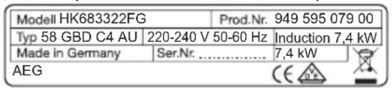 AEG HK683322FG - INSTRUÇÕES DE INSTALAÇÃO - 2