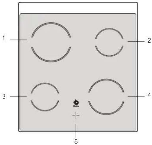 BALAY 3CVB463BS - Área de cozedura - 1