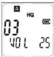 BRIGMTON BVR-600 - 1) Reproducción normal - 2