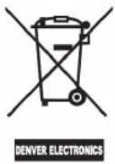 DENVER TFD-1903 - Instructions on environment protection - 1