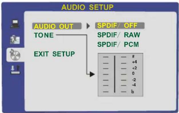 DENVER TFD-1903 - AUDIO SETUP - 1