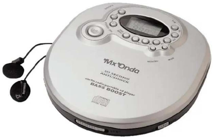 Mx Onda MX-DM12PLL - REPRODUCTOR PORTÁTIL DE CD CON SINTONIZADOR DE AM/FM ESTÉREO - 1