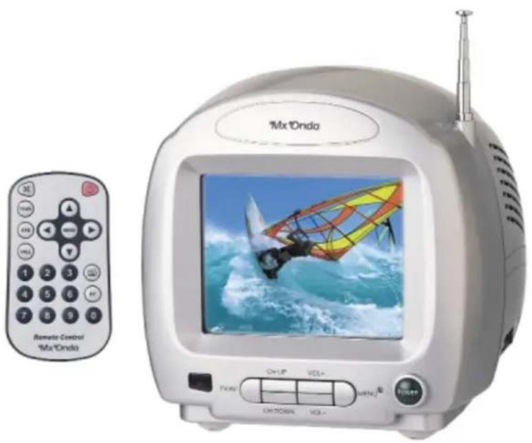 Mx Onda MX-TM7416 - TELEVISOR EN COLOR DE 6" CON MANDO A DISTANCIA - 1