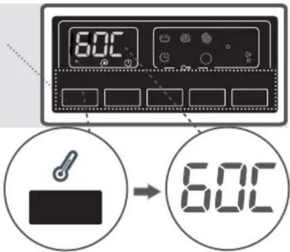 NEW POL NW912F4AS - 1- Selección de temperatura - 1