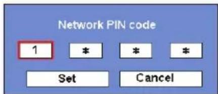 SANYO PLC-WXL46A - Código PIN Red - 2