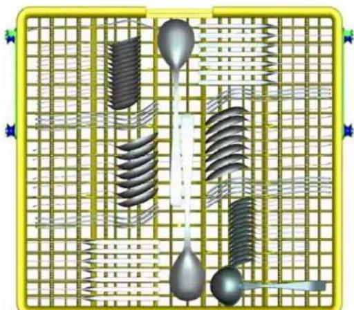 Rommer TRILUX - Varillas abatibles de la cesta inferior - 2