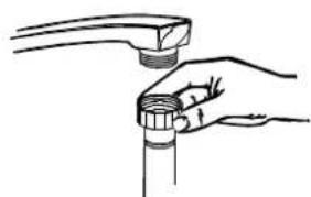 Rommer TRILUX - Conexión de la toma de agua fría - 1