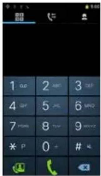 Infiniton W08 - make or receive calls - 1