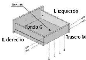 Ranuta L izquierdo Fondo G L derecho Trasero M