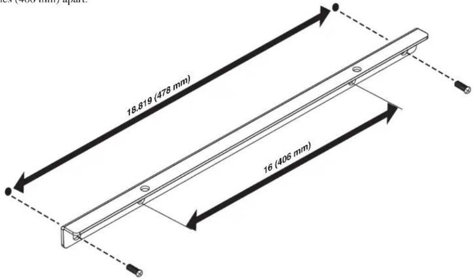 (406 mm) spare 18.819 (478 mm) 16 (406 mm)