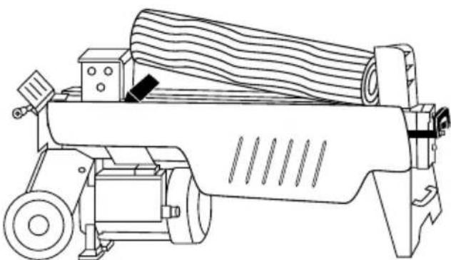 GARLAND Chopper 252 E - LIBERAR UN TRONCO ATASCADO - 1