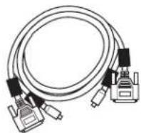 HITACHI 32HDL51 - D-SUB MINI 15-Pin Cable - 1