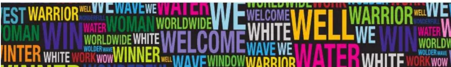 WEST WARRIOR WELL WOWDERFULL WOMAN WIN WATER WOMAN WORLDWIDE WORLDWIDE WHITE WINTER WHITE WORK WOW WELCOME WELL WALWER WINDOW WAWBRIOR WELL WELCOME WELL WELL WELCOME WHITE WELLO WELLO WOLDER WAVE WINDER WAVE WINNER WELL WATER WHITE WORK WOW
