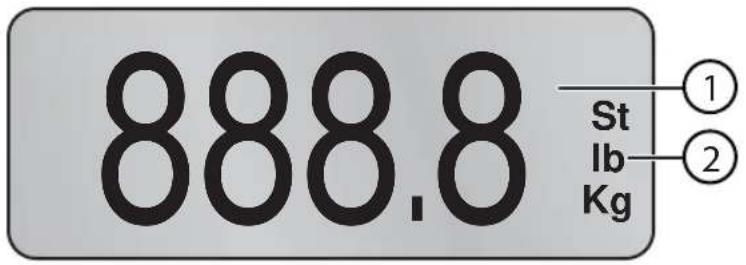 Life MD 12523 - Wyświetlacz - 1