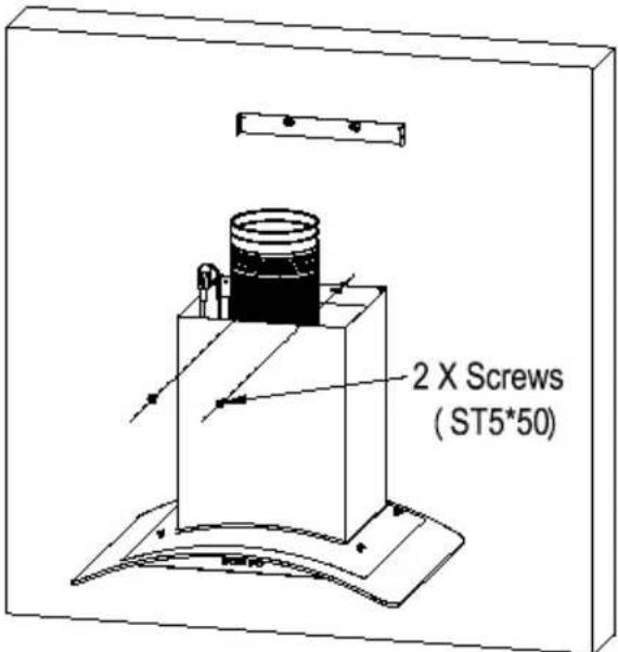 2 X Screws ( ST5*50 )