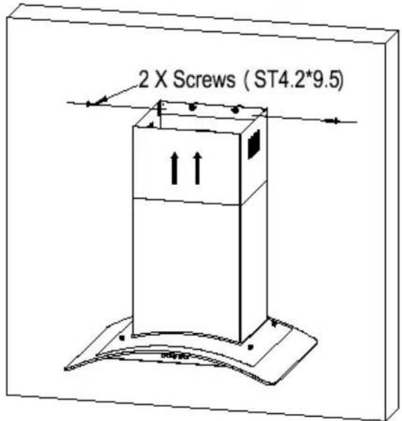 2 X Screws ( ST4.2*9.5 )