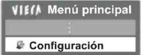 PANASONIC Viera TX-L32EM5E - Visualice el menú y seleccione [Configuración] - 3