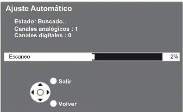 PANASONIC Viera TX-L32EM5E - Comienza la sintonización automática - 1