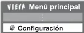 PANASONIC Viera TX-L32EM5E - Visualice el menú y seleccione [Configuración] - 3