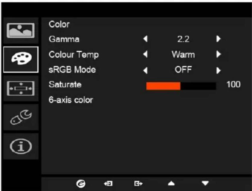 ACER XB321HK - Ajuste del Color - 1