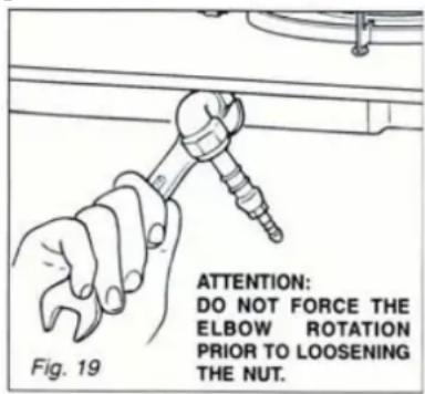 SVAN SVE3BF - Orientation of the elbow - 1