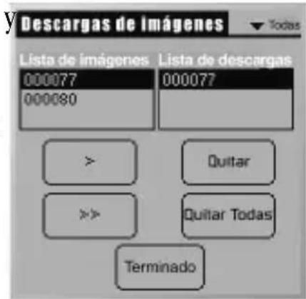 KODAK PalmPix Palm M100 - Especificar las imágenes para transferir - 2