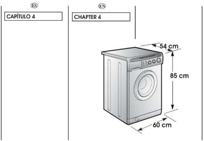 ES CAPÍTULO 4 EN CHAPTER 4 54 cm 85 cm 60 cm