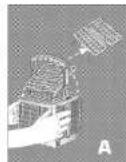 BRU EJ 802 E - Three-way split cutlery basket (if provided) - 3
