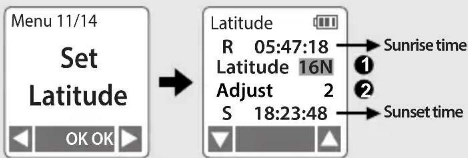 Brinno MAC200DN - Set Latitude - 1