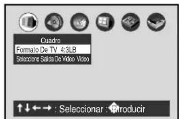 JVC HR-XV1EU - Ajuste del salvapantallas (sólo para DVD) - 1