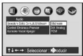 JVC HR-XV1EU - Selección de la salida de audio - 1