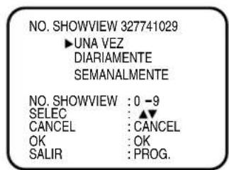 JVC HR-XV1EU - Seleccione con ▲ DIARIAMENTE o SEMANALMENTE. UNA VEZ ya está ajustado. - 1