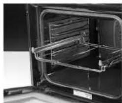 EDESA HE170B - Para introducir las bandejas en el interior del horno: - 1