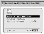 SAMSUNG SV-241X - Preselección automática de programas - 4