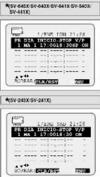 ★SV-645X/SV-643X/SV-641X/SV-540X/ (SV-441X) 1 / FWR 170N 21:38 PR DTA INCTIO-SWOP V/P 1 MΩ 1 17:0018:30SP ON ★SV-245X/SV-241X 1 / FWR 170N 21:38 PR DTA INCTIO-SWOP V/P 1 MΩ 1 17:0018:30 CN ★SV-245X/SV-241X